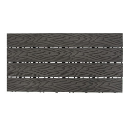 Podest tarasowy panel WPC 30x60x2 cm SZARY - zestaw 6 sztuk - 1mkw