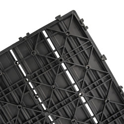 Podest tarasowy panel WPC 30x60x2 cm SZARY - zestaw 6 sztuk - 1mkw