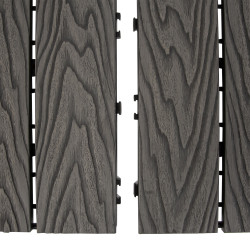 Podest tarasowy panel WPC 30x60x2 cm SZARY - zestaw 6 sztuk - 1mkw