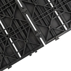 Podest tarasowy panel WPC 30x60x2 cm SZARY - zestaw 6 sztuk - 1mkw