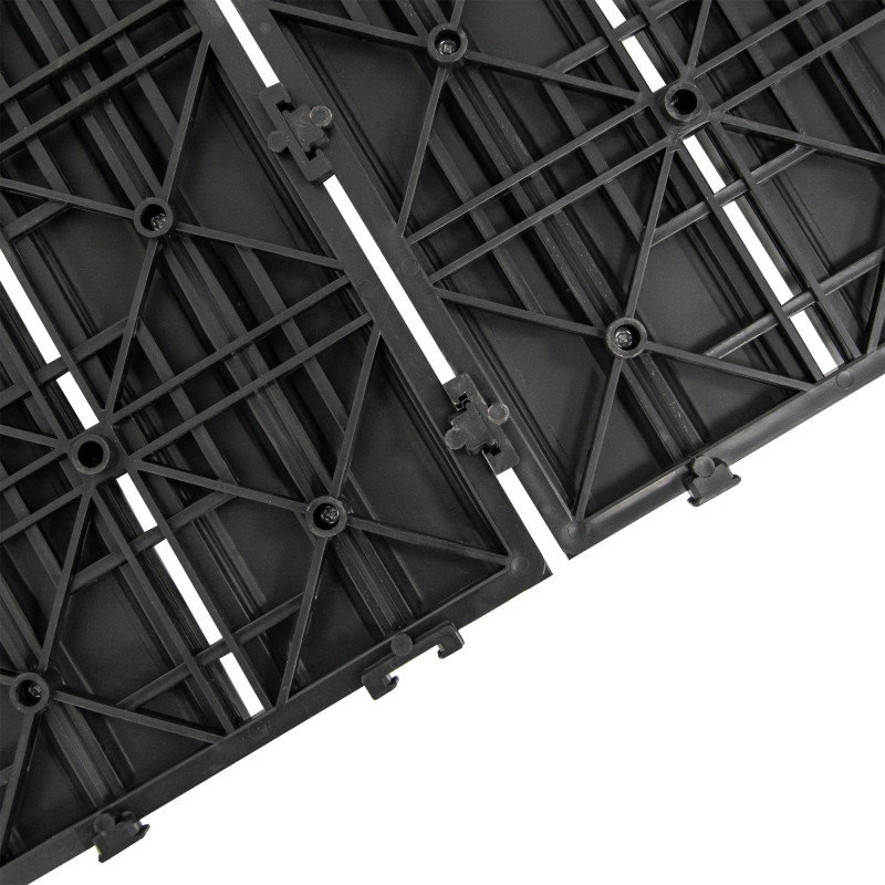 Podest tarasowy panel WPC 30x60x2 cm SZARY - zestaw 6 sztuk - 1mkw