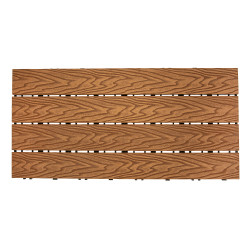 Podest tarasowy panel WPC 30x60x2 cm TEAK - zestaw 6 sztuk 1mkw