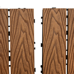 Podest tarasowy panel WPC 30x60x2 cm TEAK - zestaw 6 sztuk 1mkw