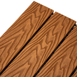 Podest tarasowy panel WPC 30x30x2 cm TEAK Zestaw 11szt. 0,99mkw