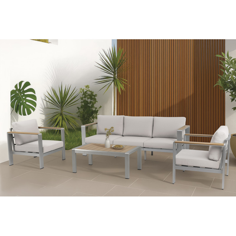 Zestaw Mebli Ogrodowych beż...