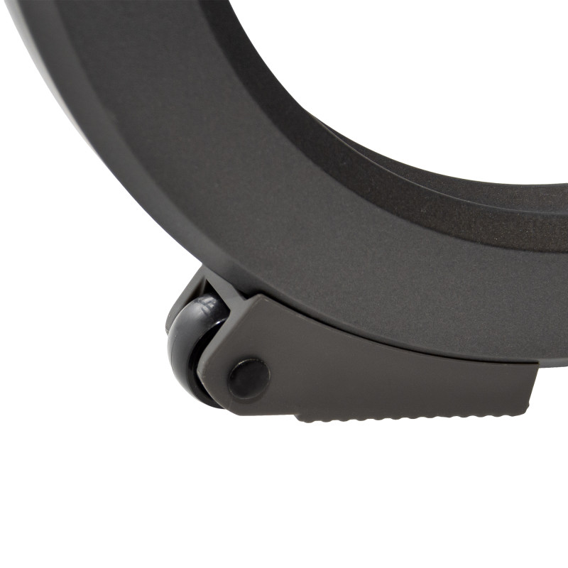 Leżak ogrodowy SOLARIA szary regulowane oparcie PREMIUM