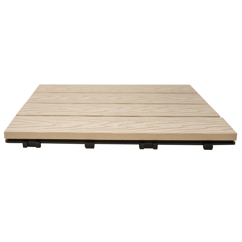 Podest tarasowy panel WPC 30x30x2 cm BEŻOWY