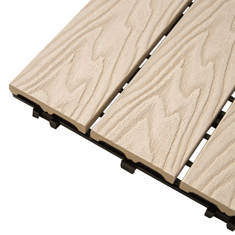 Podest tarasowy panel WPC 30x30x2 cm BEŻOWY