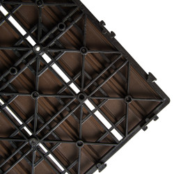 Podest tarasowy panel WPC 30x30x2 cm BRĄZ