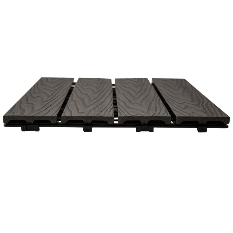 Podest tarasowy panel WPC 30x30x2 cm SZARY