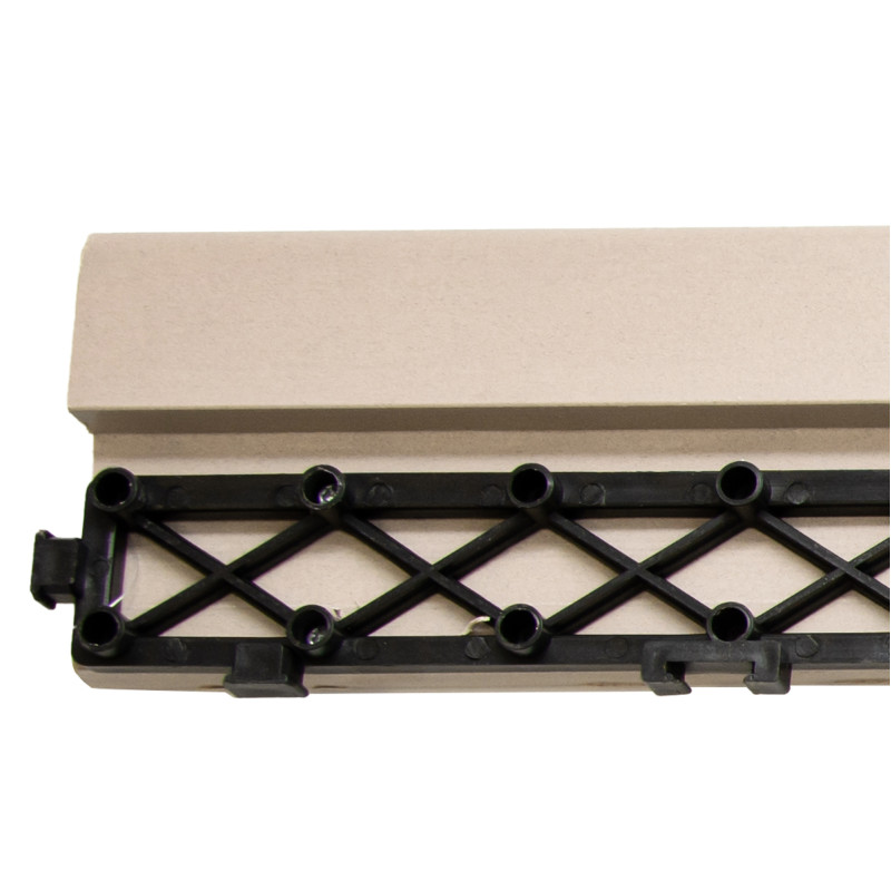 Profil najazdowy 60cm WPC BEŻ do podestu tarasowego