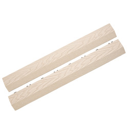 Profil najazdowy 60cm WPC BEŻ do podestu tarasowego