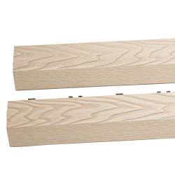 Profil najazdowy 60cm WPC BEŻ do podestu tarasowego