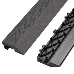 Profil najazdowy 60cm WPC SZARY do podestu tarasowego