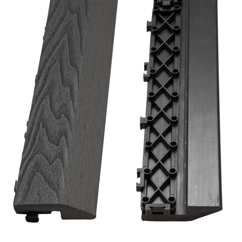 Profil najazdowy 60cm WPC SZARY do podestu tarasowego