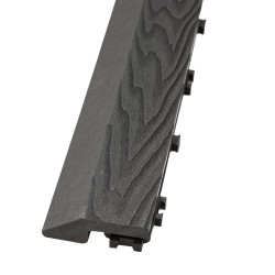 Profil najazdowy 60cm WPC SZARY do podestu tarasowego
