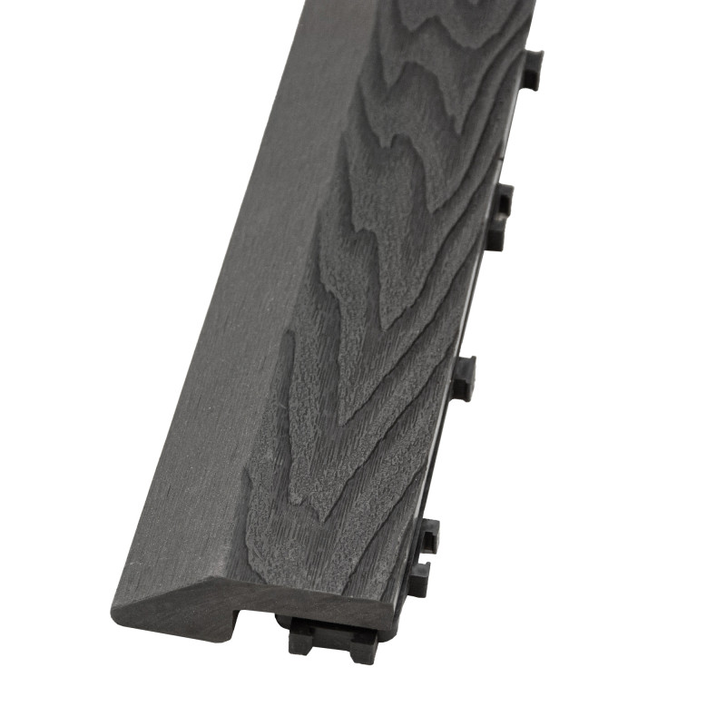 Profil najazdowy 60cm WPC SZARY do podestu tarasowego