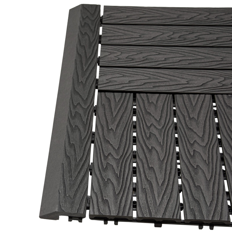 Profil najazdowy 60cm WPC SZARY do podestu tarasowego