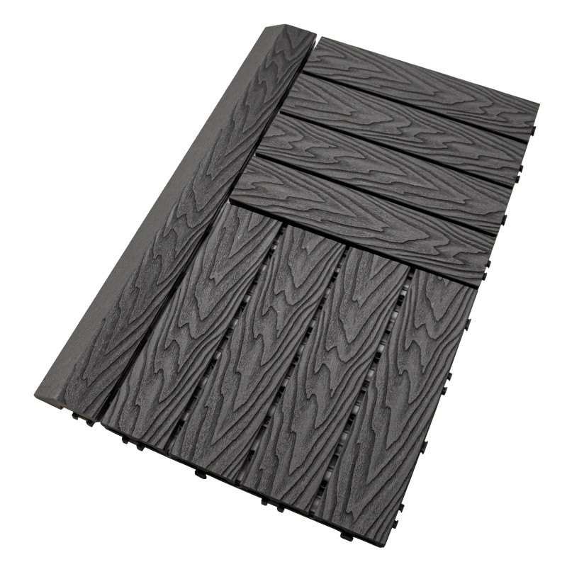 Profil najazdowy 60cm WPC SZARY do podestu tarasowego