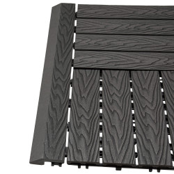 Profil najazdowy 60cm WPC SZARY do podestu tarasowego Zestaw 4szt.