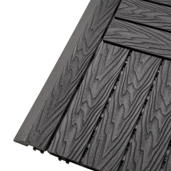 Profil najazdowy 60cm WPC SZARY do podestu tarasowego Zestaw 4szt.