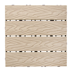 Podest tarasowy panel WPC 30x30x2 cm BEŻOWY