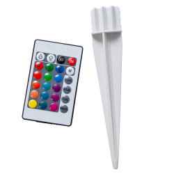 Kula Solarna LUNAR 60 cm ogrodowa wbijana RGB z pilotem