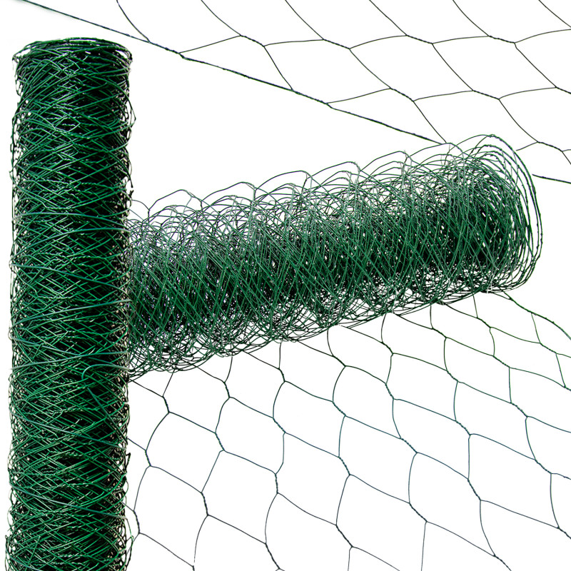 Siatka hexagonalna PCV...