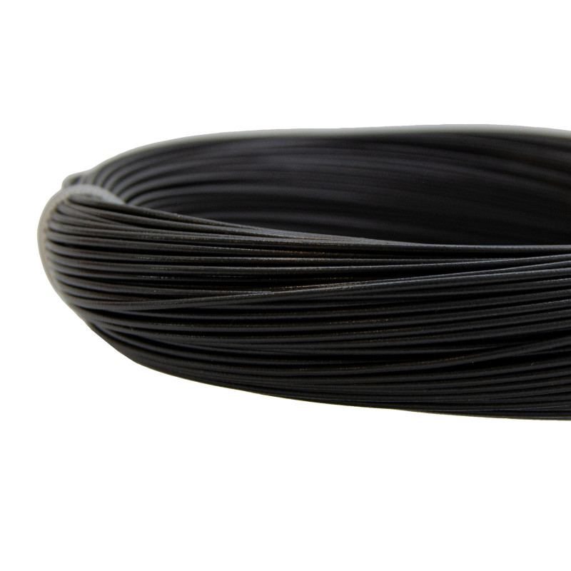 Drut wiązałkowy PCV antracytowy rolka 50 m grubość 1,2 mm