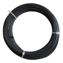 Drut wiązałkowy PCV antracytowy rolka 50 m grubość 1,2 mm