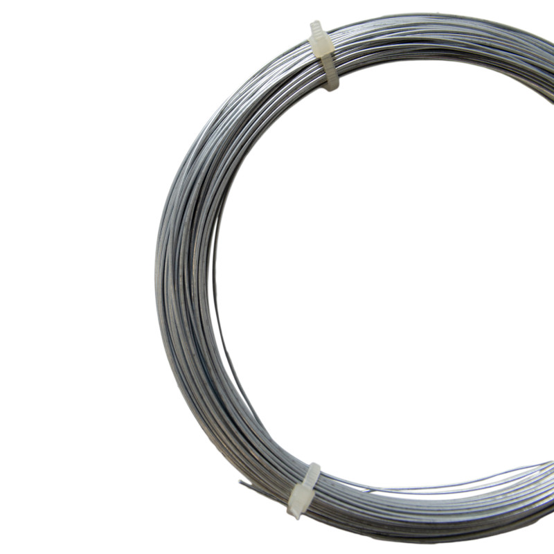 Drut wiązałkowy ocynkowany rolka 50 m grubość 0,8 mm