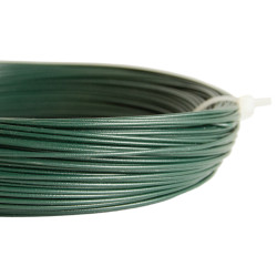 Drut wiązałkowy PCV zielony rolka 50 m grubość 1,2 mm