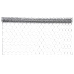 Siatka hexagonalna ocynkowana druciana 1x10m ogrodzenie 50x50mm