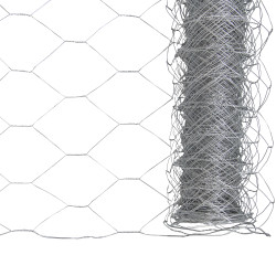 Siatka hexagonalna ocynkowana druciana 1x10m ogrodzenie 50x50mm