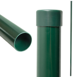 Słupek ogrodzeniowy 200 cm zielony fi 38 mm gr. 1,5 mm słupek okrągły do siatki