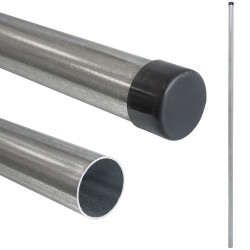 Słupek ogrodzeniowy 200 cm ocynkowany fi 38 mm gr. 1,5 mm słupek okrągły do siatki