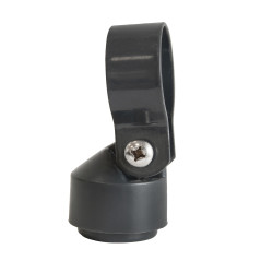 Przegub łączący do słupka ogrodzeniowego fi 38 mm antracyt - 10 sztuk