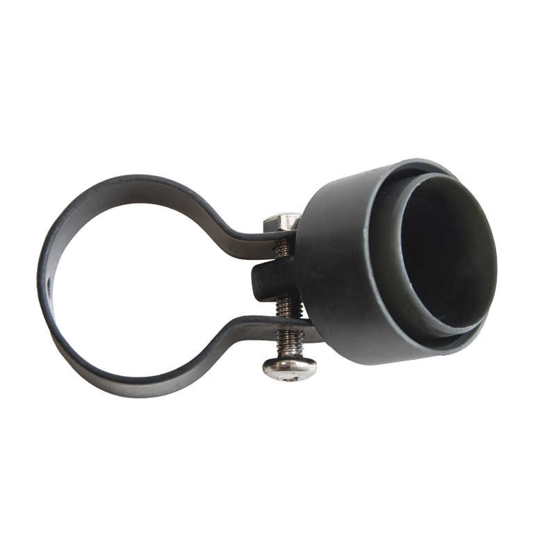 Przegub łączący do słupka ogrodzeniowego fi 38 mm antracyt - 10 sztuk