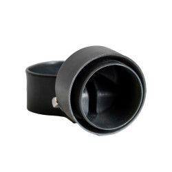 Przegub łączący do słupka ogrodzeniowego fi 38 mm antracyt - 10 sztuk