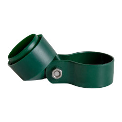 Przegub łączący do słupka ogrodzeniowego fi 38 mm zielony - 10 sztuk