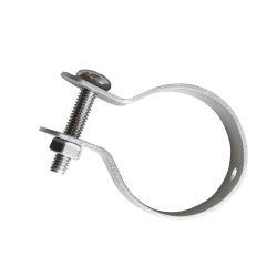 Obejma do ogrodzenia fi 38mm opaska ocynkowana na słupek - 10 sztuk