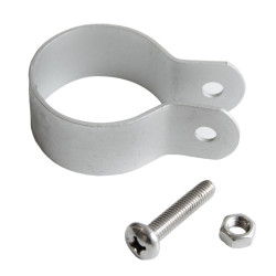 Obejma do ogrodzenia fi 38mm opaska ocynkowana na słupek - 10 sztuk