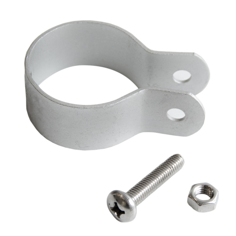 Obejma do ogrodzenia fi 38mm opaska ocynkowana na słupek - 10 sztuk