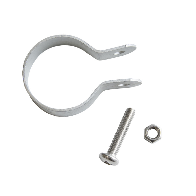 Obejma do ogrodzenia fi 38mm opaska ocynkowana na słupek - 10 sztuk