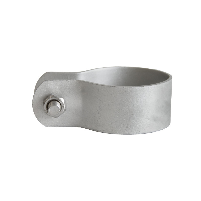 Obejma do ogrodzenia fi 38mm opaska ocynkowana na słupek - 10 sztuk