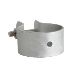 Obejma do ogrodzenia fi 38mm opaska ocynkowana na słupek - 10 sztuk