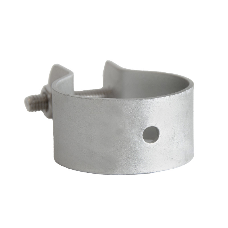 Obejma do ogrodzenia fi 38mm opaska ocynkowana na słupek - 10 sztuk