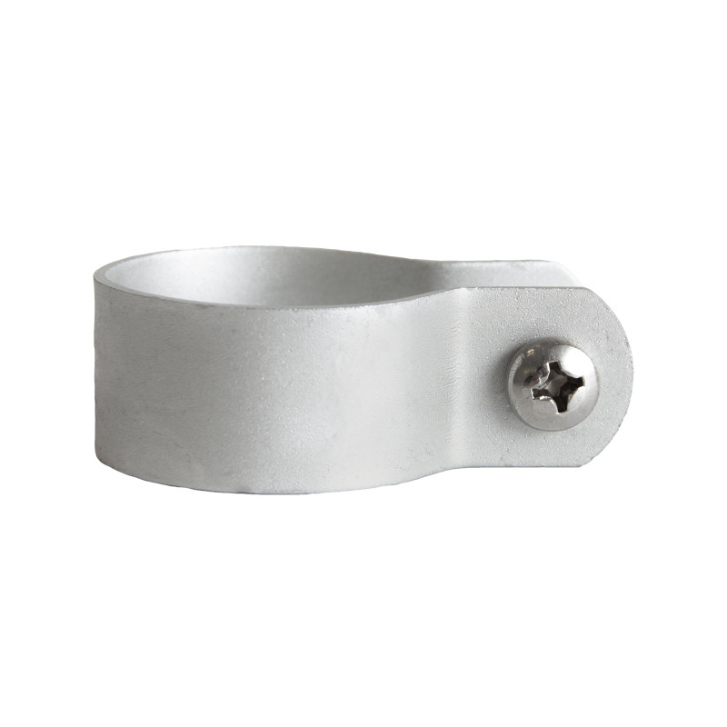 Obejma do ogrodzenia fi 38mm opaska ocynkowana na słupek - 10 sztuk