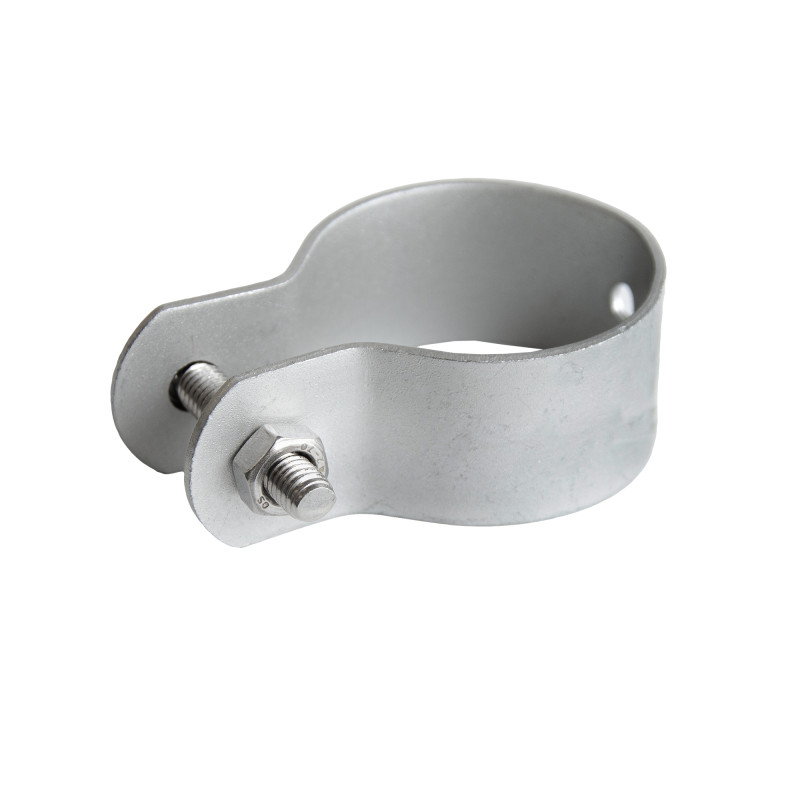 Obejma do ogrodzenia fi 38mm opaska ocynkowana na słupek - 10 sztuk