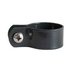 Obejma do ogrodzenia fi 38mm opaska antracytowa na słupek - 10 sztuk
